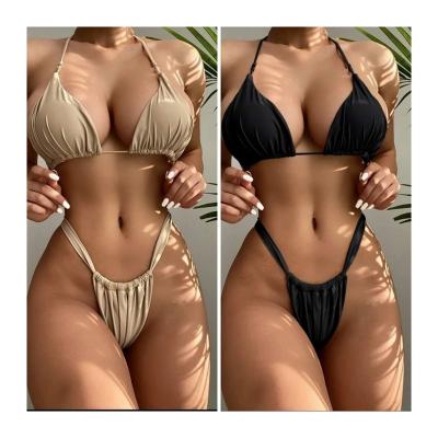 China 2022 Antibacterial Hot Sale Designer Sexy Luxury Bikini Woman Bikini Beach Wear for sale