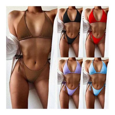 China Unique Custom Women Swimwear Quality Bikini Antibacterial Guaranteed Sexy Bikini For Outdoor for sale