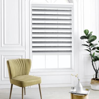 Κίνα Wholesale Hot Selling Zebra Blind Modern Style Zebra Day and Night Ready Made Horizontal Roller Shades προς πώληση