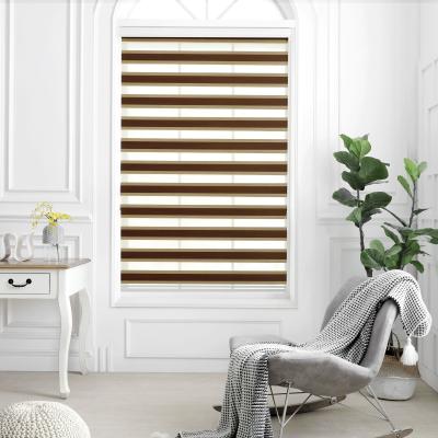 China ROMAN Wholesale Customized Blackout Zebra blind shades for school en venta