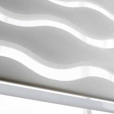 China Manufacturer Wholesale Polyester Zebra Fabric Colorful Wave Design Zebra Blinds Manufacturer Blinds Blackout Fabric For Window for sale