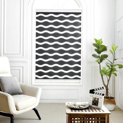 Китай Horizontal Zebra Blinds High Quality Polyester Material Curtain Shade Horizontal Zebra Blinds For Wholesale продается