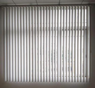 China China 89mm Blackout Fabric 129mm Decorative Waterproof Polyester Vertical Wholesale Blackout Window Shade Window Shade Fabric Vertical Rolls for sale