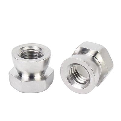 China Heavy Industry High Standard Stainless Steel Break Off Anti Theft Hex Nut Used In Lathes for sale