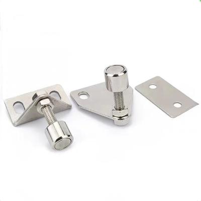 China Triangular Aluminum Adjustable Type L Magnet Door Industry Iron Strong Suction for sale