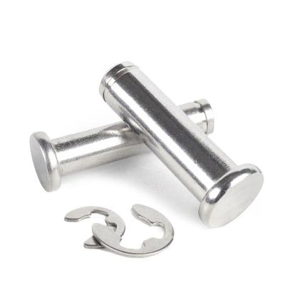 China Good Quality Stainless Steel Shaft Pin Flat Head Circlip Spline Pin for sale