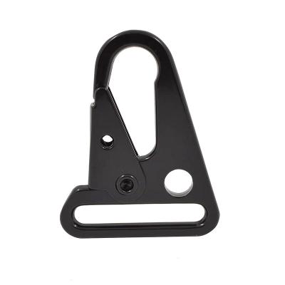 China Stainless Steel Convenient Operation Metal Thickened Olecranon Hook Insurance Mountain Climbing Buckle for sale