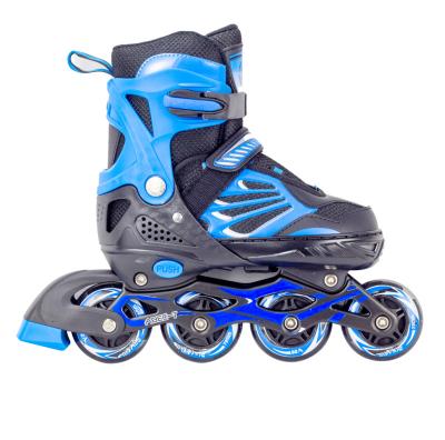 China Fashion\Wholesale Comfortable\Durable Integrated Roller Stripes Skate With Black Blue Red Pink Color for sale