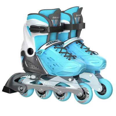 China New Arrival Fashion Four Roller Skates Wholesale Comfortable\Durable Fashion Four Roller Skates And Adult Figure Integrated Skates for sale