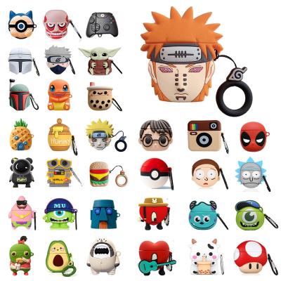 China Sustainable Best Selling Cute Characters For Airpod Regular For Apple Airpods Case 3D Cartoon Cover for sale