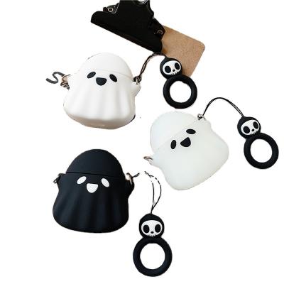 China Sustainable Night Glow Fluorescent 3D Christmas Halloween Protective Case for AirPod Pro 2 Case Soft Silicone for Apple Airpods 3 for sale