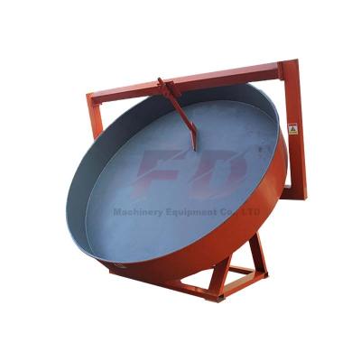 China Smooth Running Organic Fertilizer Disc Pan Granulator 50tons/h Disc Granulators Waste Fertilizer Machine for sale