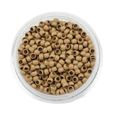 China Micro 2.5mm Copper Copper Bead Nano Ring Beads Hair Extension Tools for sale