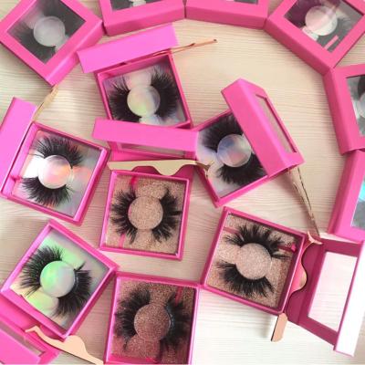 China Wholesale Custom Real 3d Mink Fur Strips Eyelash Thick Siberian Seller Private Label Box for sale