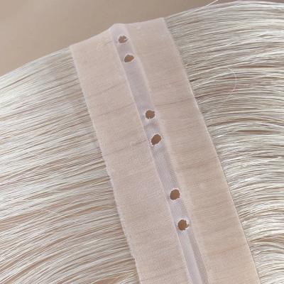 China Full Cuticle Virgin Hair Remy Bulk Extension Hair Slim Sticker Tape PU Hair Extension With Hole for sale