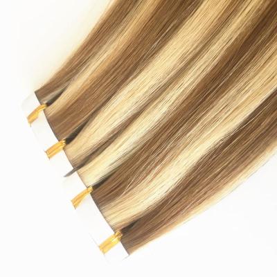 China Good Quality Brazilian Virgin Hair Full Cuticle Injection Invisible Tape In Hair Extension for sale