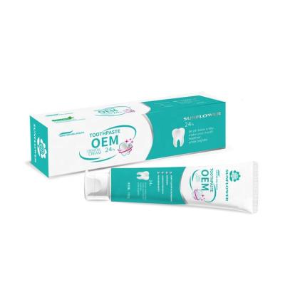 China New Arrival Antibacterial Toothpaste White Oral Regenerative OEM Stain Removal Mint Toothpaste For Adult for sale