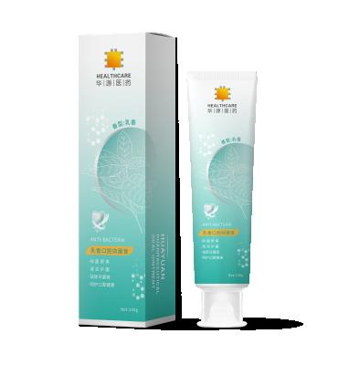 China OEM Supplier Orange Factory Good Quality Antibacterial Toothpaste Oral Refreshing Herbal Flavors For Adult for sale