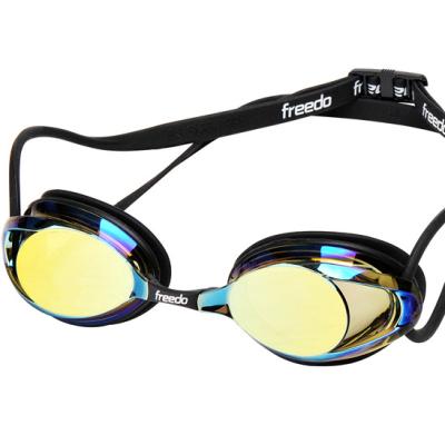 China Hot Selling Best Men Swim Waterproof Goggles For Adult With Good Cool Style Design for sale