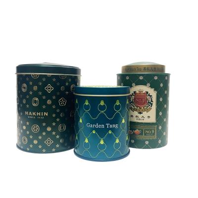 China Food Packaging/Gifts Packing Storage Tin Packaging Metal Canister Tea Box Tea Canister Packaging Box Tea for sale