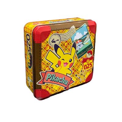 China Food Packaging/Gifts Packing High Quality Customized Tin Packaging Boxes Cartoon Square Box Metal Square Tin Boxes for sale