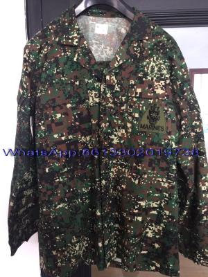 China Wholesale Retail Cheap 6300 Sets Philippines Marine Camouflage Uniform Stock for sale