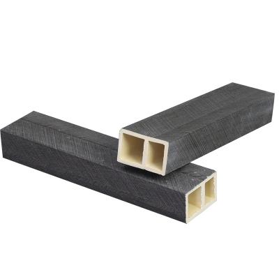 China Contemporary easy install indoor and outdoor tube for wpc wall panel wpc composite timber tubes for sale for sale