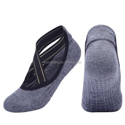 China Breathable Yoga Socks For Women Non Slip Pilates Grip Knocks Non Slip Socks For Barre Ballet Dance Pure for sale