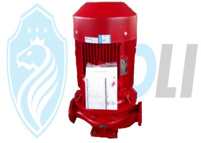 China Vertical Red Single Stage Centrifugal Pump Low Noise For Fire Fighting for sale