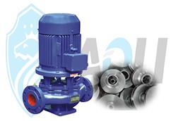 China Removable Vertical Inline Centrifugal Pump , Single Stage Hydraulic Pump for sale