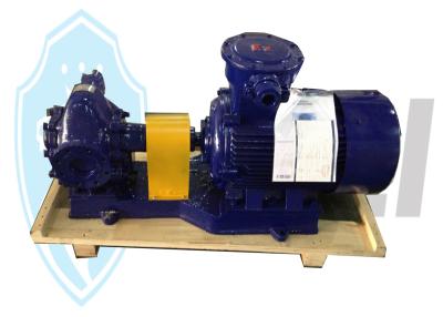 China Marine Lube Oil Gear Pump , Electric Oil Transfer Pump With Ex Motor Iron for sale