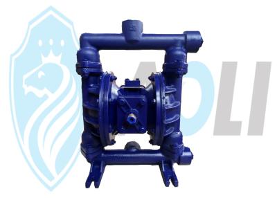 China Cast Iron Pneumatic Diaphragm Pump , Dual Diaphragm Air Pump With High Suction Head for sale