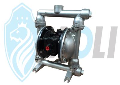 China SS Compressed Air Powered Double Diaphragm Pumps For Chemical / Food Industry for sale