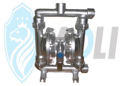 China Air Powered Stainless Steel Diaphragm Pump For High Viscous Liquid for sale