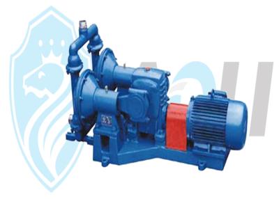 China Aluminum Motor Driven Diaphragm Pump , Industrial Reciprocating Electric Trash Pump for sale