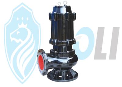 China Centrifugal Submersible Sewage Pump , Submersible Sludge Pump For Wasterwater Treatment for sale