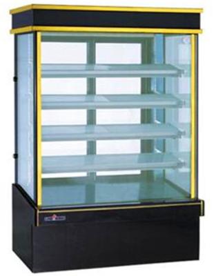 China Compact Design Food Fridge Display Units Glass Countertop Bakery Display Case for sale