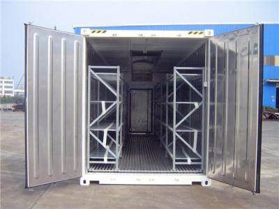 China Refrigerated Cold Processing Mobile Cooler Trailer For Meat Fishing Cooler for sale