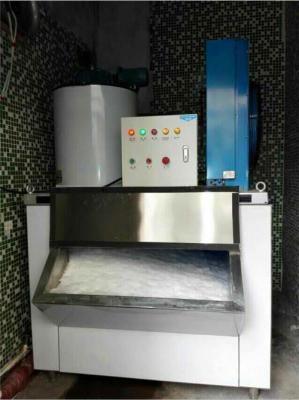 China PLC Control Ice Flaker Machine Touch Screen Compact Structure 1 Ton 5 Ton for sale