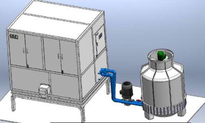 China Stainless Steel Ice Flaker Machine 1000 Kg - 10000 Kg With Imported Compressor for sale