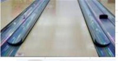 China ÜBER Glühen-Chemiefasergewebe über Bowlingkugel-Weg-einfacher Installation für Bowlingbahn-Spiel zu verkaufen