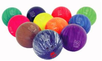 China Colorful Funny Indoor Games Bowling Ball Equipment With Personalised Logo for sale