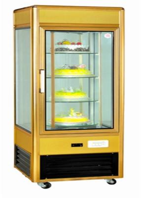 China Upright Refrigerated Countertop Bakery Display Case With Fire Resistant Material for sale