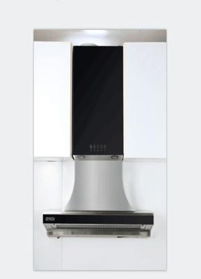 China Commercial  Custom Made Kitchen Extractor Hood , Stainless Steel Cooker Hood for sale