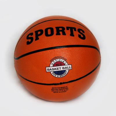 China Promotional Customized Printing Sports Cheap Standard Size 5 Full Rubber Basketball for sale