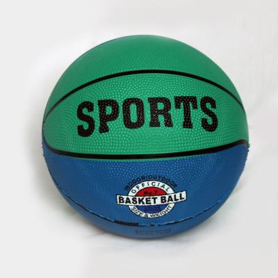 China Custom Sports Supplier Rubber Ball Basketball Good Mix Colors Basketball Ball for sale