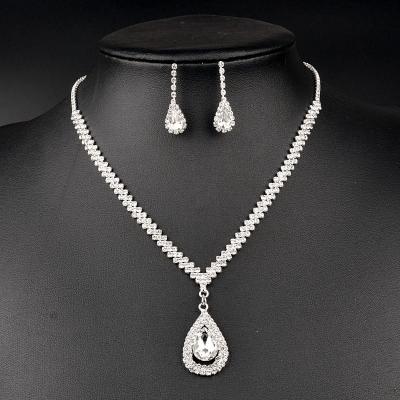 China Wholesale Ladies Religious Jewelry Fashion Zirconia Jewelry Set for sale