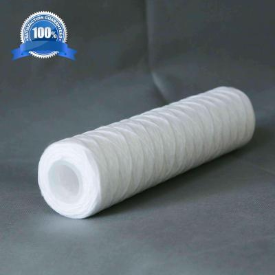 China Hotel Factory Wholesale 5 Micron 10 Inch PP Thread String Wound Filter Cartridge for sale