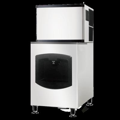 China Commercial Air Cooler Cube/Square Block Bullet/Chewblet Ice dispenser with Ice Making Ice Vending Machine for sale