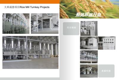 China High Cost Perfomance Great Quality Top Brand Rice Mll Turnkey Project, Rice Milling Machineries, 50-2000tons for sale